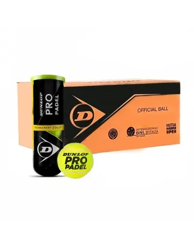 cajon-24-botes-3-bolas-dunlop-pro-padel-dunlop