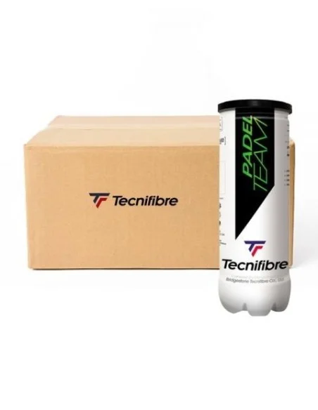 cajon-24-botes-de-3-pelotas-tecnifibre-padel-team