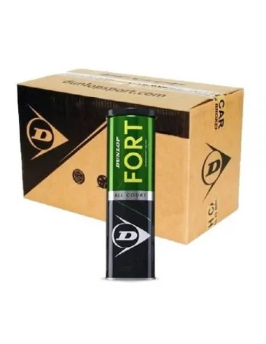 cajon-de-18-botes-de-4-pelotas-dunlop-fort-all-court-dunlop