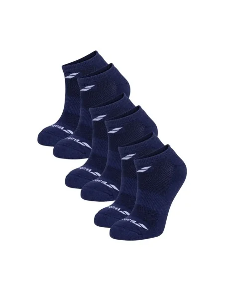 calcetin-babolat-invisible-3-pack-junior-azul-navy
