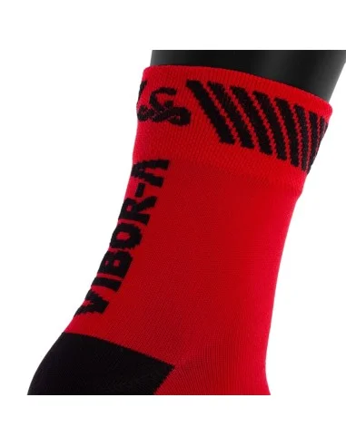 calcetines-vibor-a-kait-media-cana-rojo-negro-vibor-a