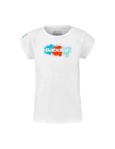 camiseta-babolat-exs-cotton-tee-nina-babolat