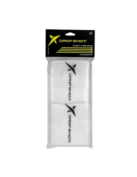 munequera-corta-drop-shot-blanco