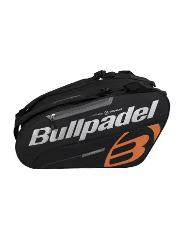 paletero-bullpadel-tour-negro-naranja-bullpadel