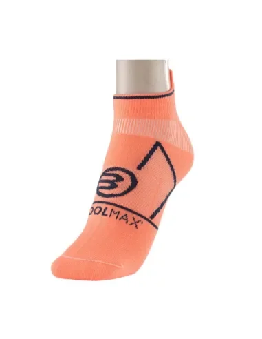 par-calcetin-bullpadel-salmon-fluor-bullpadel