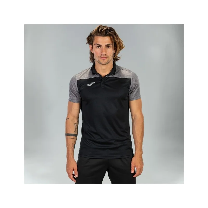 polo-hobby-ii-mc-negro-gris-49876