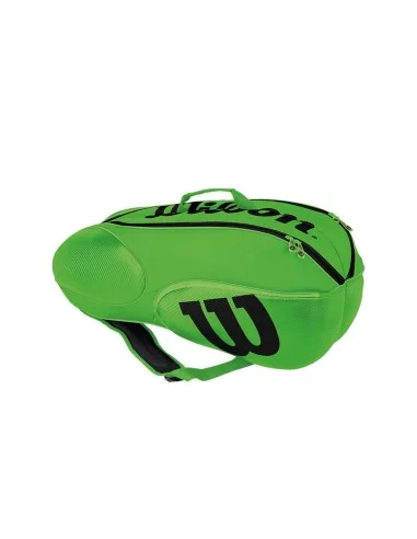 raquetero-wilson-mini-vancouver-6pk-verde-negro-wrz645706-wilson